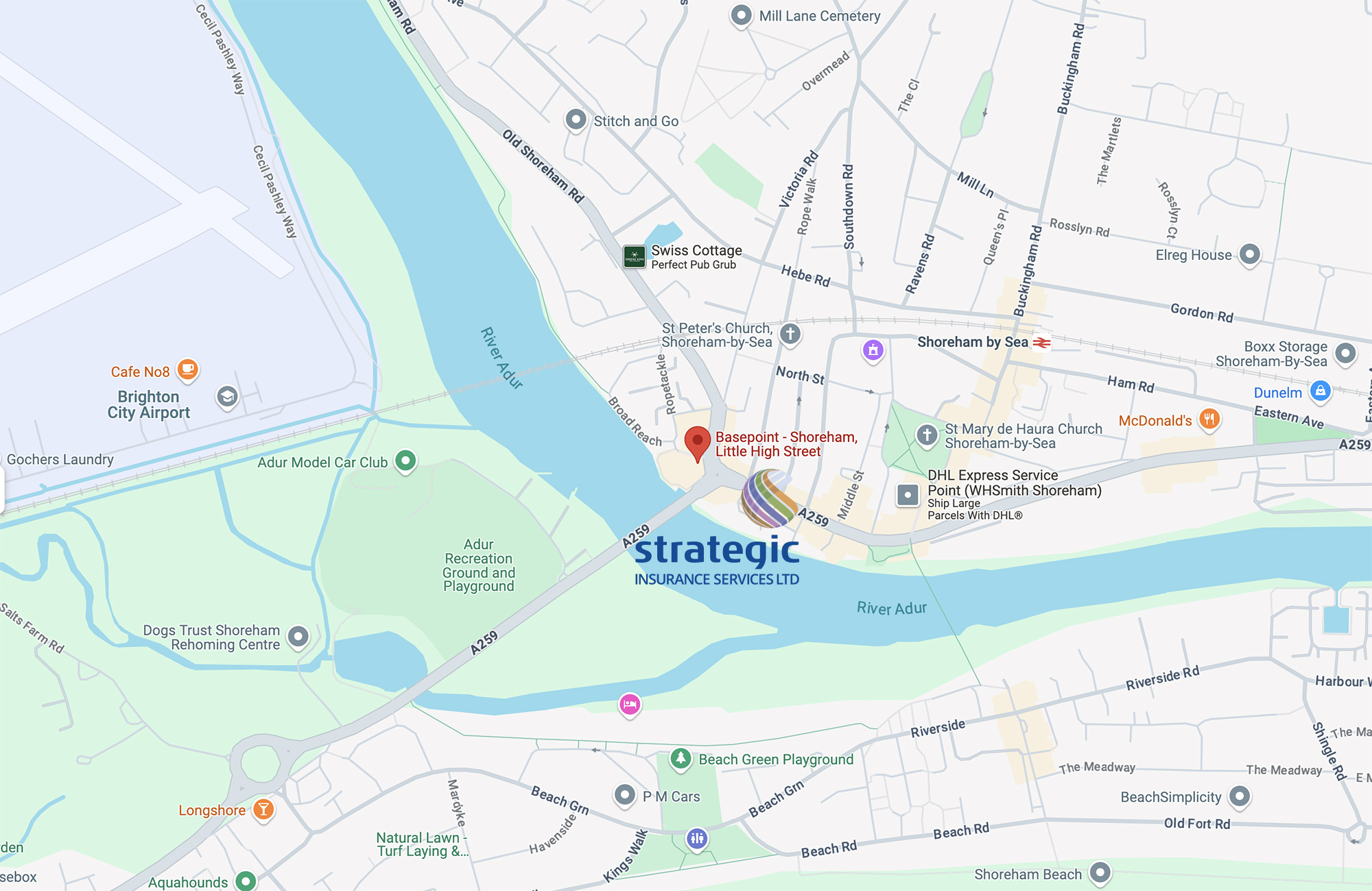 Strategic Insurance Services Shoreham office location